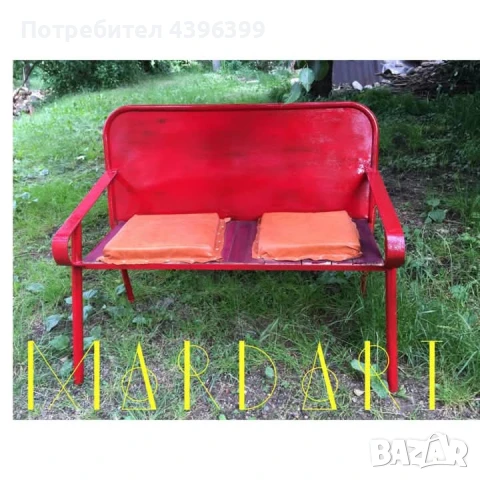 Промоция! Продавам ретро градинска пейка