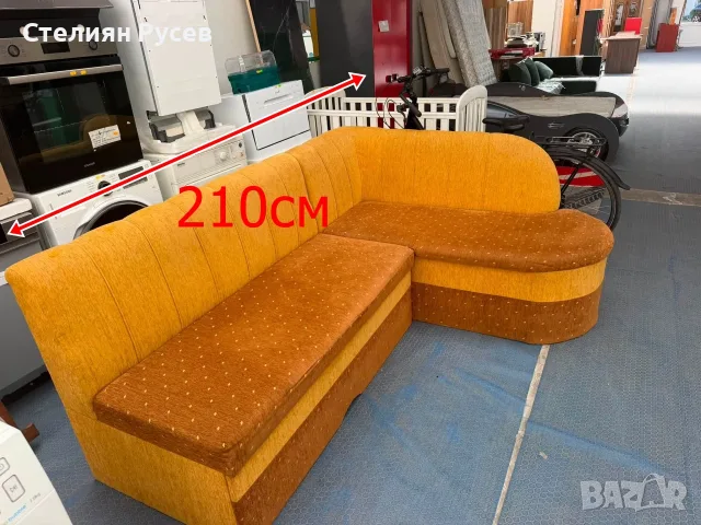 200899 разтегателен ъглов Диван / канапе с ракла и функция сън 210/120см   -цена 150  евро - разтега