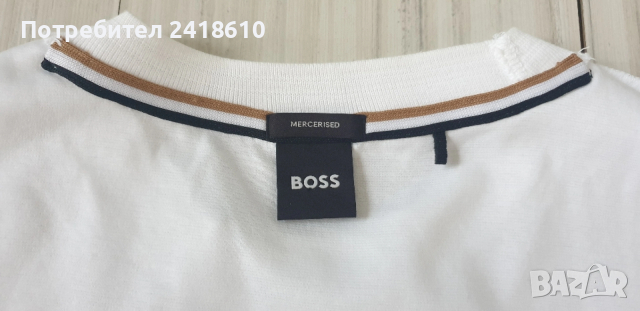 Hugo Boss Tiburt 278 Mercerised  Cotton Mens Size S НОВО! ОРИГИНАЛ МъжкаТениска!, снимка 10 - Тениски - 53925512