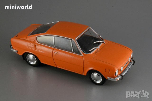 Skoda 110R Sport 1975 - мащаб 1:43 на DeAgostini моделът е нов в блистер, снимка 9 - Колекции - 31926717