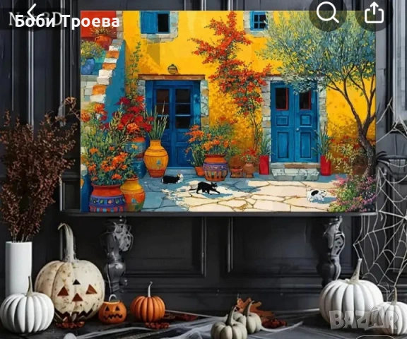 Класическа гръцка архитектура и история- стенен декор, подходящ за всекидневна, офис, кафе, снимка 2 - Картини - 53012869