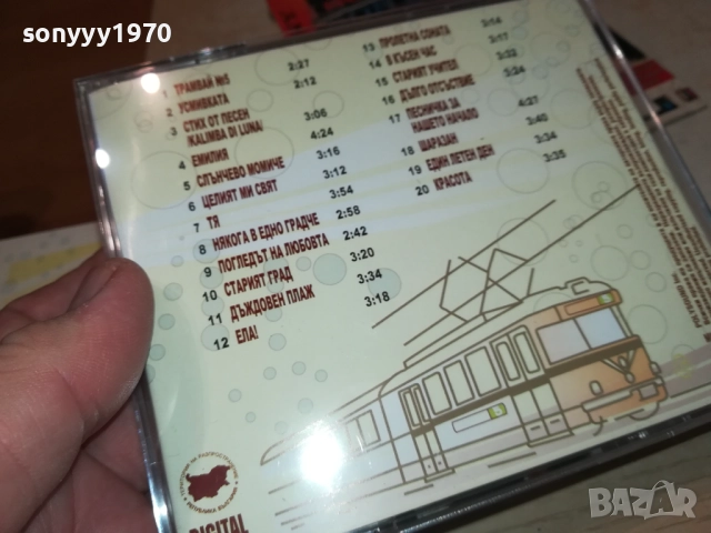 ТРАМВАЙ НОМЕР 5 CD  0212251455, снимка 17 - CD дискове - 52627436