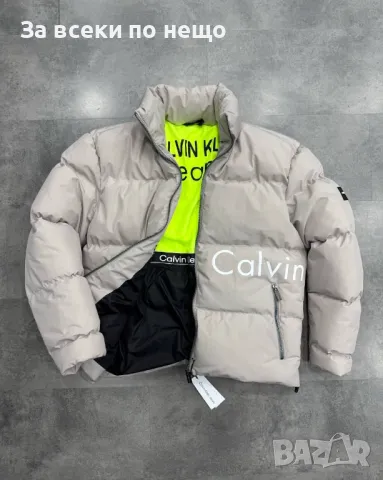 Мъжко зимно яке със силиконов пълнеж Calvin Klein - Налични различни цветове Код A232, снимка 5 - Якета - 47818346