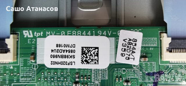 SAMSUNG UE32F6270SS с драсната матрица ,BN44-00615A ,BN41-01958A ,BN41-01938B ,WIDT30Q ,UF5000/1.2T, снимка 13 - Части и Платки - 42040114