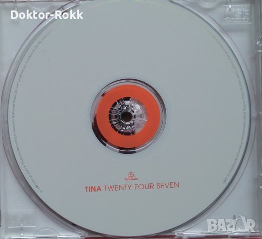 Tina – Twenty Four Seven (1999, CD), снимка 3 - CD дискове - 38411710