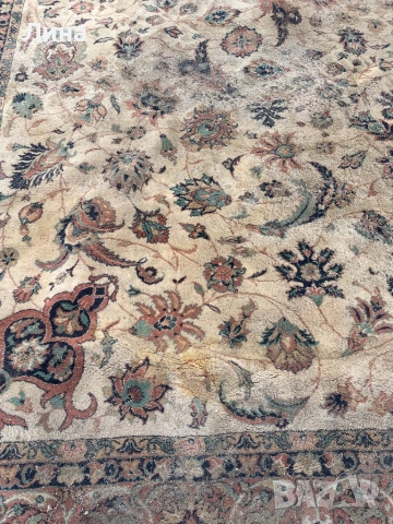 Килим лек и запазен,Персийски със забележка., снимка 8 - Килими - 53914041