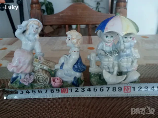 Прекрасна ,колекция на фигурки.Порцелан .Обявената цена е за двете., снимка 6 - Антикварни и старинни предмети - 47965372
