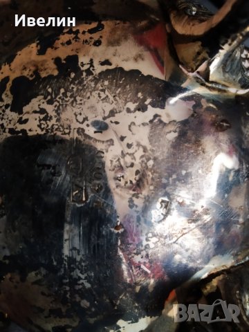 посребрена метална кана Джордж IV, снимка 8 - Антикварни и старинни предмети - 30937925