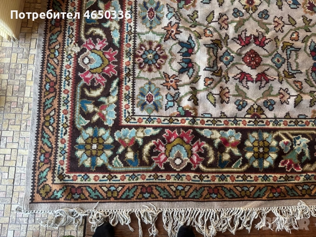 Много Голям Колекционерски чипровски килим 4,00мх3,00м , снимка 4 - Антикварни и старинни предмети - 52405810