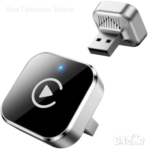 Нов Безжичен адаптер за CarPlay и Android Auto USB/USB-C Mini кола автомобил