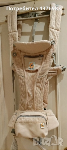 Раница за новородено Omni Deluxe Mesh Natural Beige Ergobaby, снимка 6 - Кенгура и ранички - 54248849