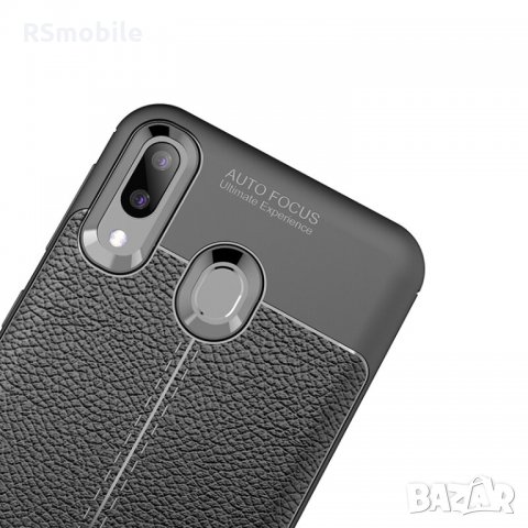 Samsung Galaxy A40 - Луксозен Кожен Кейс Гръб AF, снимка 3 - Калъфи, кейсове - 31458018