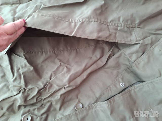 Непромокаема мъжка наметка пелерина с качулка за дъжд размер №54, снимка 6 - Спортни дрехи, екипи - 12016961