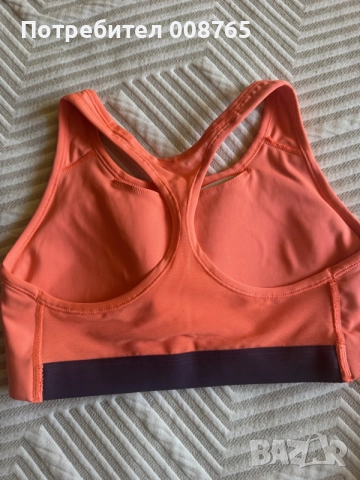 Спортно бюстие NIKE, снимка 4 - Корсети, бюстиета, топове - 55804669