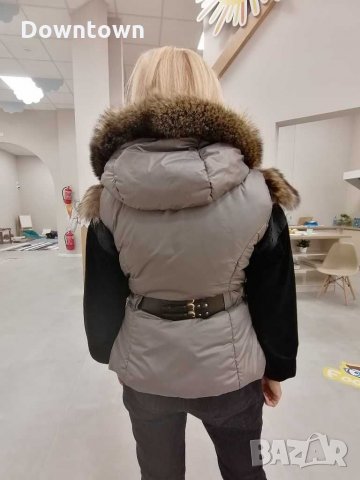  ROBERTA BIAGI оригинален елек с естествен косъм , снимка 9 - Якета - 31844760