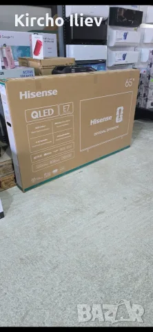 продавам телевизор hisense 65 incha чисто нов 