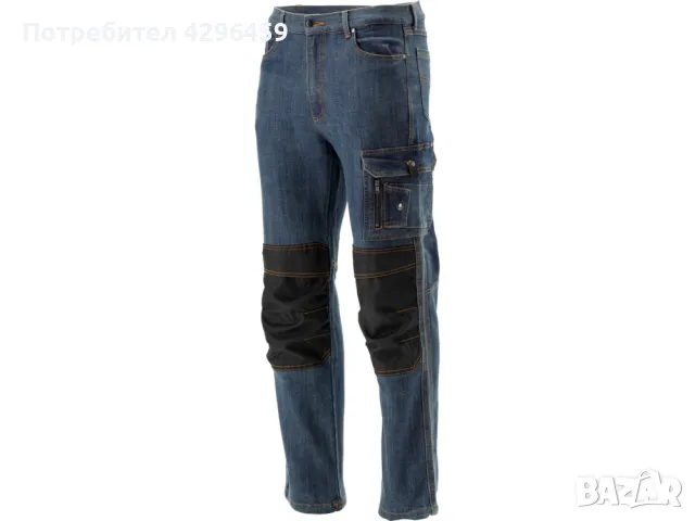 Работен панталон Дънков, еластичен YATO JEANS WORK / S - 2XL, снимка 9 - Панталони - 48064813