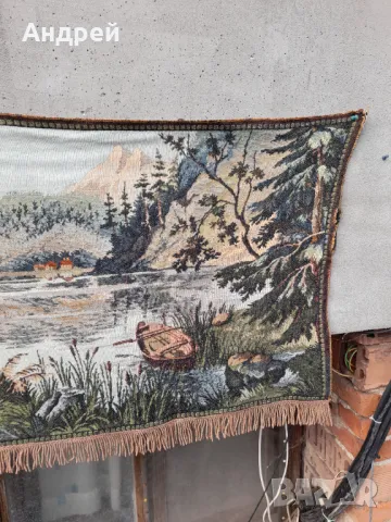 Старинен ковьор,покривка за стена #273, снимка 5 - Антикварни и старинни предмети - 47728061