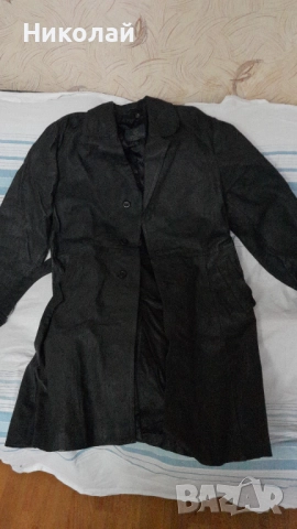 Стар български кожен шлифер