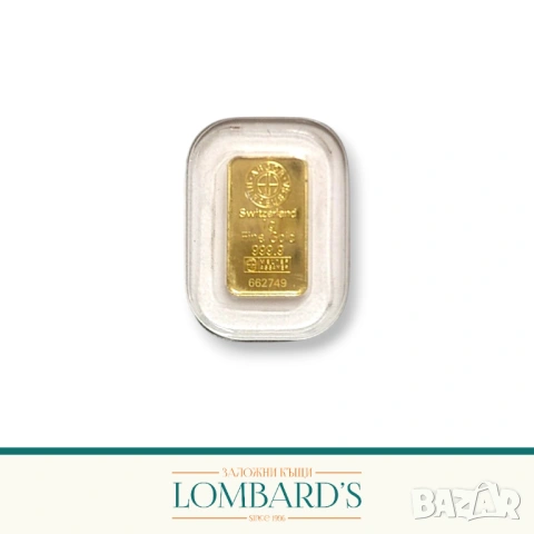 Златно кюлче Argor-Heraeus 999,9, N: 44168014, снимка 2 - Колиета, медальони, синджири - 54061995