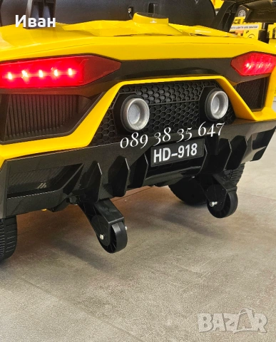 ТОП ЦЕНА!НОВО!Акумулаторна кола Chiara/LAMBORGHINI с 12V батерия,USB, снимка 10 - Електрически играчки - 52215783