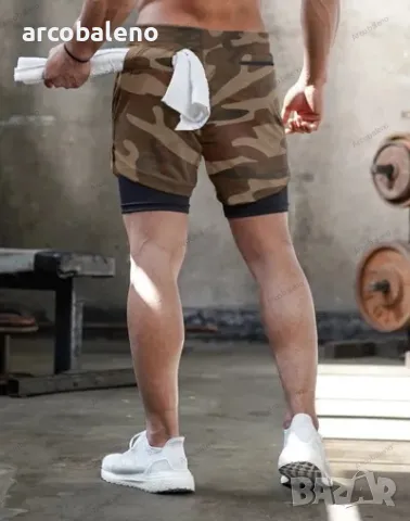 Мъжки шорти с много джобове, 3цвята , снимка 3 - Къси панталони - 50097267
