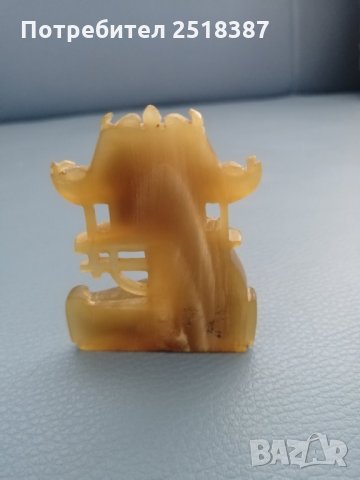 Фигура Нетцке,Мейджи,период,Нетске,седеф и рог,Рр!, снимка 4 - Статуетки - 35016904