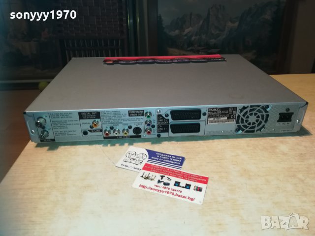 SONY RDR-HX725 HDD/DVD 160GB RECORDER 1111201859, снимка 12 - Плейъри, домашно кино, прожектори - 30755134