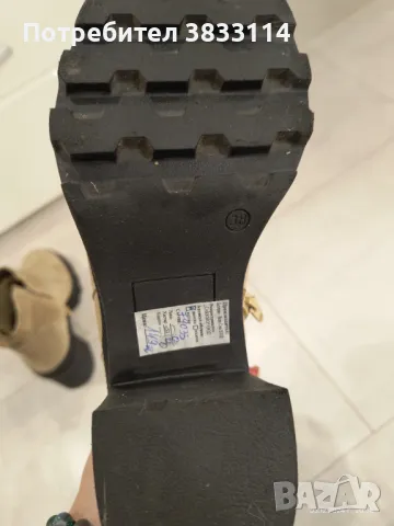 Дамски боти естествен велур Josef Seibel, снимка 4 - Дамски боти - 48214443