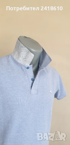 ETRO Milano Pique Cotton Italy  Mens Size S и  M  ОРИГИНАЛ! Мъжки Тениски - 2 Броя!, снимка 5 - Тениски - 50713059