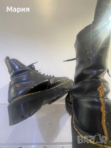dr.martens кубинки ботуши, снимка 9 - Дамски ботуши - 53104306