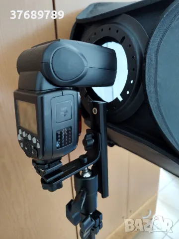 Софтбокс 60 x 60см за ръчна светкавица. , снимка 2 - Светкавици, студийно осветление - 48205701