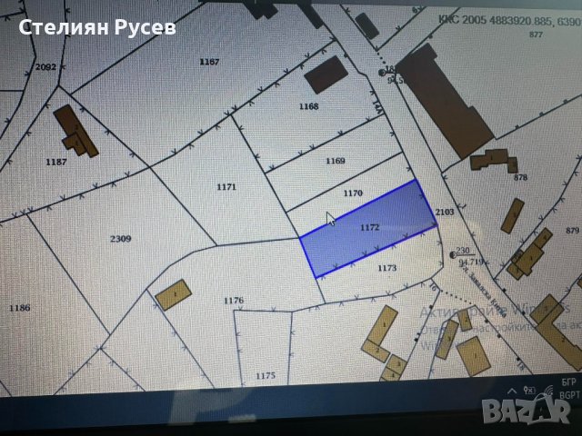 911кв.м  имот / парцел / градина в село Калипетрово , до Добруджанска къща - намира се срещу заведен