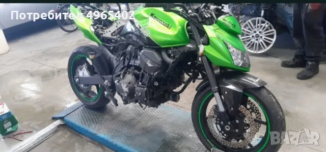 Kawasaki z750 2002-12г на части