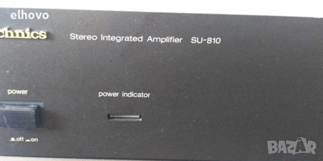 Стерео усилвател Technics SU-810, снимка 2 - Ресийвъри, усилватели, смесителни пултове - 42163950