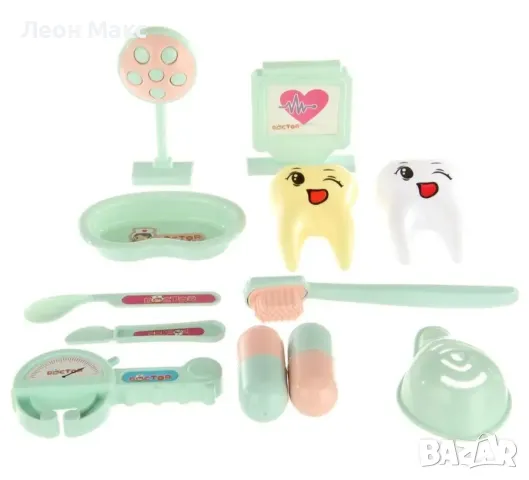 Детски зъболекарски комплект с кукла, течаща вода, снимка 8 - Кукли - 48398322