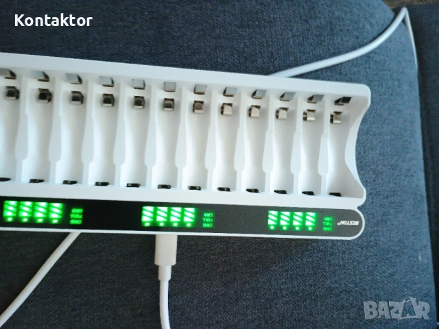 зарядно за батерии аа/ааа, снимка 2 - Друга електроника - 51785747