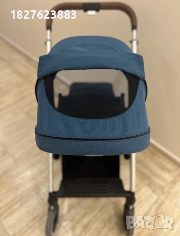 Количка Cybex Balios S Lux и кош за новородено Cot S 2в1 River Blue, снимка 9 - Детски колички - 50620426
