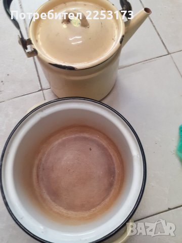 Емайлиран лот от социализма, снимка 2 - Декорация за дома - 39111555