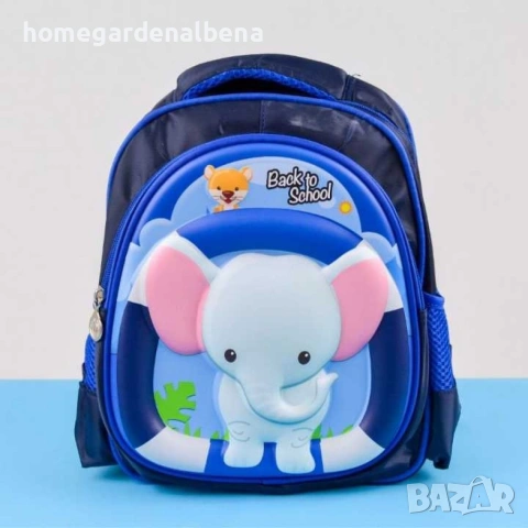 Детска водоустойчива раница с карикатура 35x31 см, за деца 2-5 години, различни мотиви, снимка 15 - Раници - 54143082