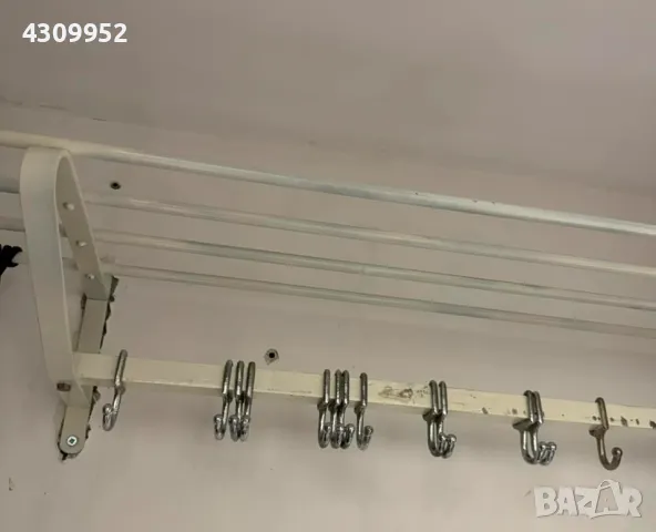 Мебели за дома - шкаф, етажерка, бюро, закачалка и голяма рамка, снимка 14 - Секции и витрини - 50317637