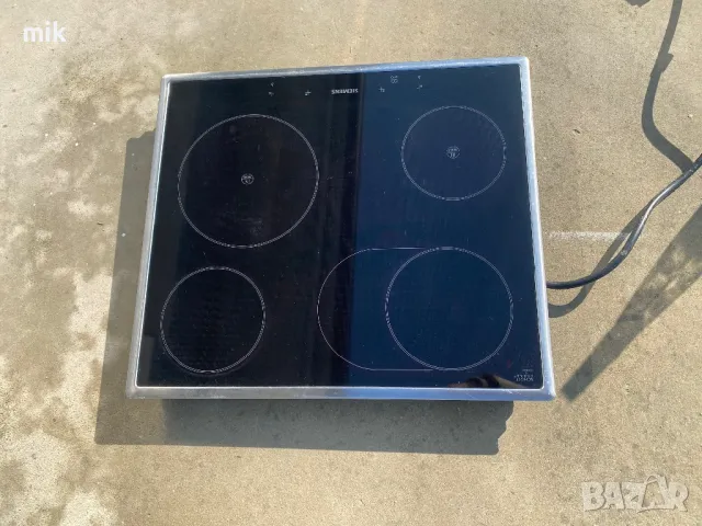 Керамичен плот Сименс - индукция 2/2, снимка 2 - Котлони - 48766449