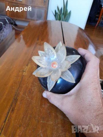 Стара декоративна лампа #2, снимка 5 - Антикварни и старинни предмети - 38593273