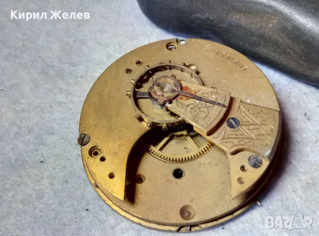МЕХАНИЗЪМ от СТАР КОЛЕКЦИОНЕРСКИ РЯДЪК ВИКТОРИАНСКИ ДЖОБЕН ЧАСОВНИК ЗаЧАСТИ РЕМОНТ РЕСТАВРАЦИЯ 22189, снимка 10 - Антикварни и старинни предмети - 48618803