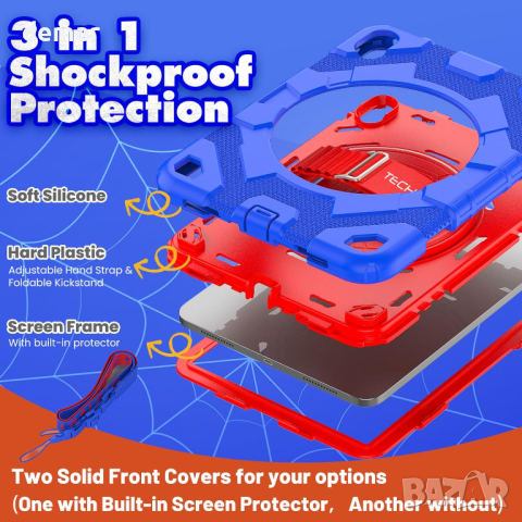 Калъф TECHGEAR SUPE за Apple iPad 10-то поколение 10,9" / iPad 10 2022 г., снимка 7 - Таблети - 44652399