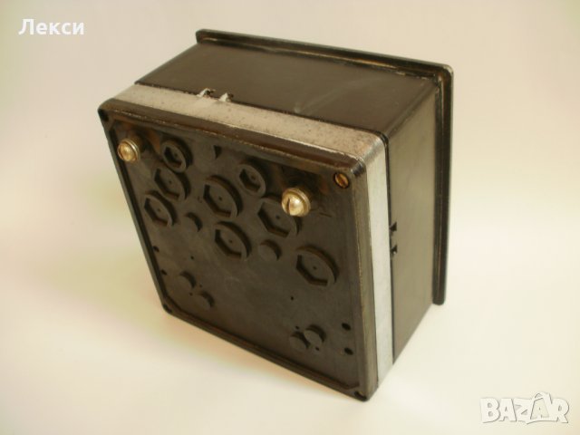 Стар стрелкови ампермтър, снимка 3 - Колекции - 33948473