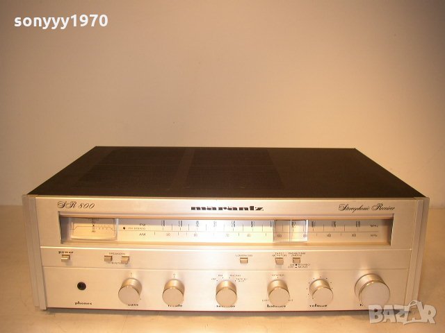 Marantz SR 800 stereo receiver made in usa 01122043, снимка 5 - Ресийвъри, усилватели, смесителни пултове - 30980809