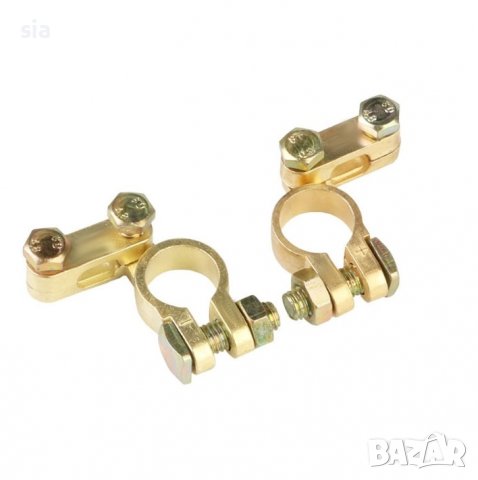 Клеми за акумулатор, 300A, 2бр, к-т