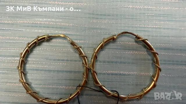 Златни обеци 14 карата 2.68гр , снимка 3 - Обеци - 56260762