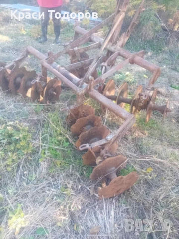  Навесна дискова брана хиксобразна 2м, снимка 3 - Селскостопанска техника - 53965191